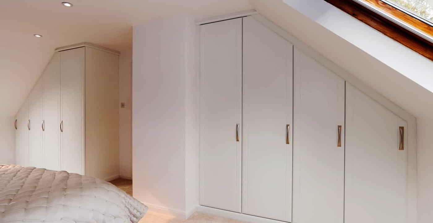 under eaves wardrobes