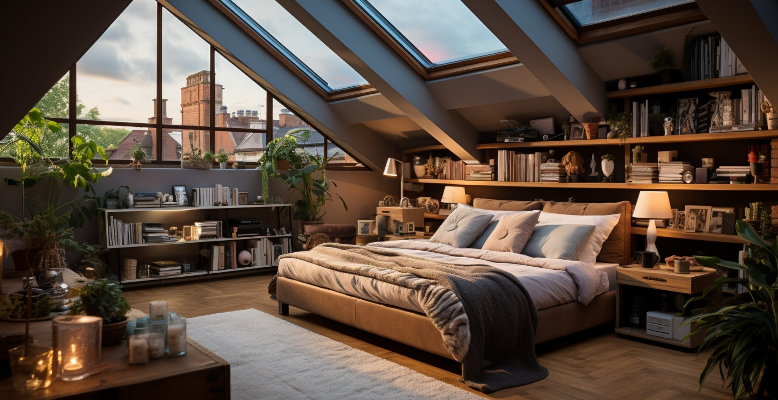 hip to gable loft